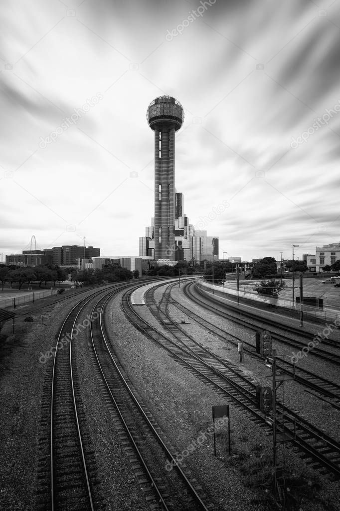 The Reunion Tower in Dallas, Texas, USA