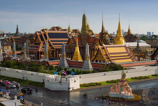 Świątyni Szmaragdowego Buddy, Bangkok, Tajlandia — Zdjęcie stockowe
