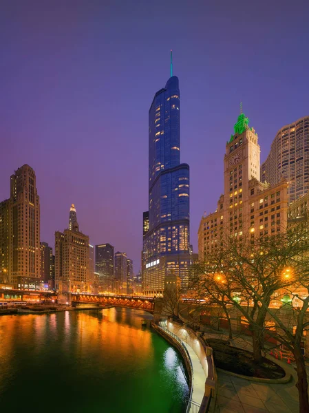 Rascacielos en Chicago, Illinois, Estados Unidos — Foto de Stock