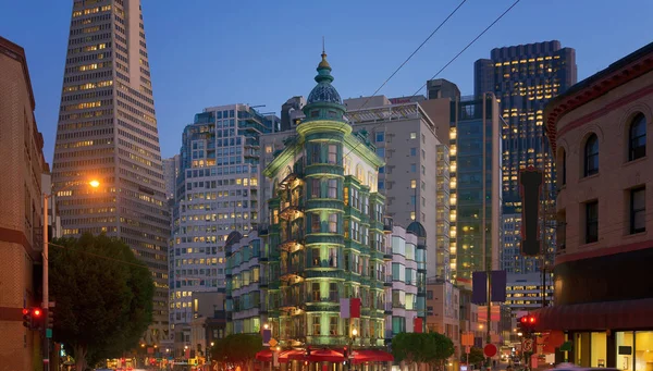 Financial district, San Francisco, California, USA — Stock Photo, Image