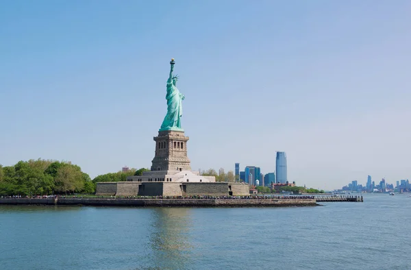 Статуя Свободы, Нью-Йорк, США — стоковое фото