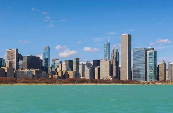 Chicago City, Chicago, Иллинойс, США — стоковое фото