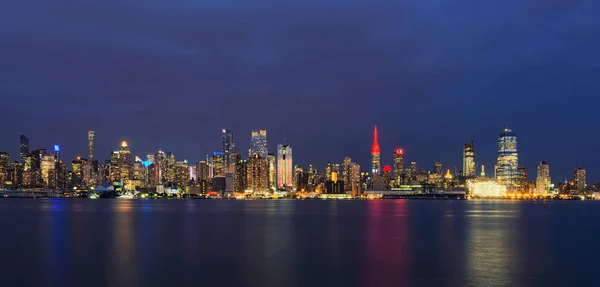 New York City skyline, Verenigde Staten — Stockfoto