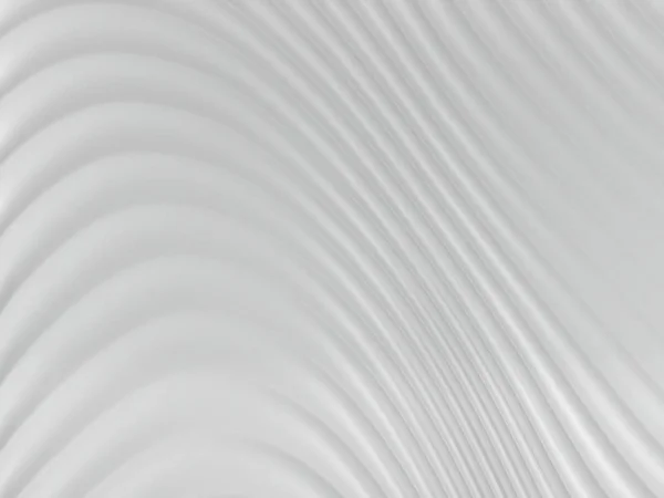 Fondo abstracto 3D de líneas de curvas blancas grises, ilustración — Foto de Stock