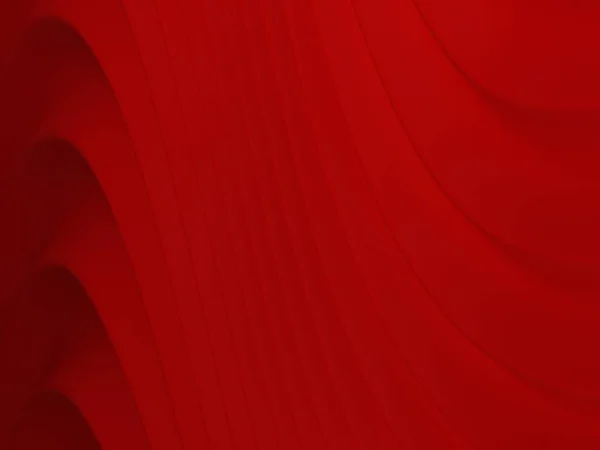 3D Astratto sfondo di linee curve rosse, San Valentino, Amore , — Foto Stock