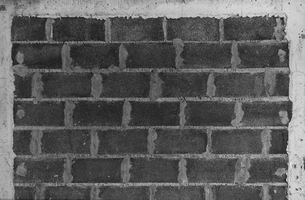 Szara Cegła, wzór ściana, tekstura — Zdjęcie stockowe