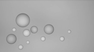 Uçan Top izole beyaz arka planda, 3d işleme illustrat