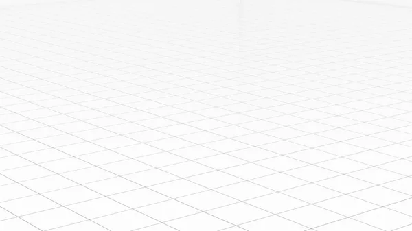 Плитка белый пол 3D рендеринг, текстурный фон, иллюстрация — стоковое фото