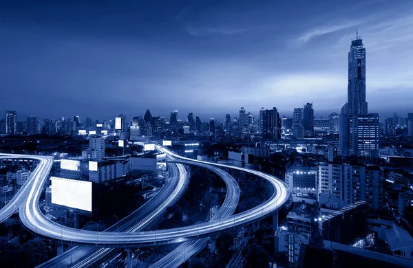 Downtown Bangkok Highway, Tailandia — Foto de Stock