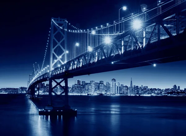 The Bay Bridge, San Francisco, Californa, USA — Stock Photo, Image
