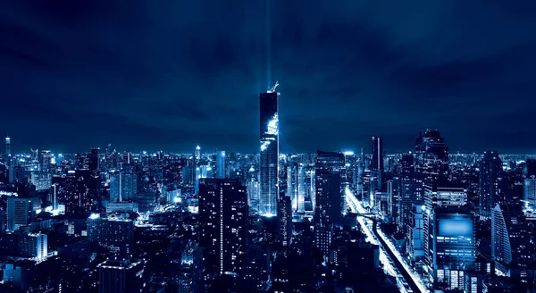 Skyscrapers in Bangkok, Thailand, Skyline — Stock Photo, Image