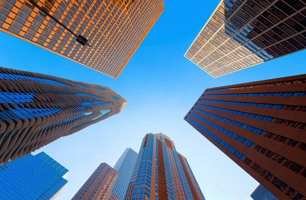 Skyscrapers in Chicago City, illinois, USA — Stock Photo, Image