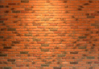 kırmızı tuğla duvar doku arka, sorunsuz kapatmak