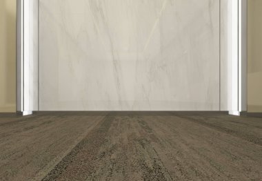 3d render iç tasarım, modern boş oda illustrati kadar alay