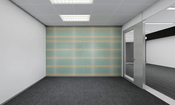 Modern Empty Room, 3D render interior design, mock up illustrati — Stock Photo, Image