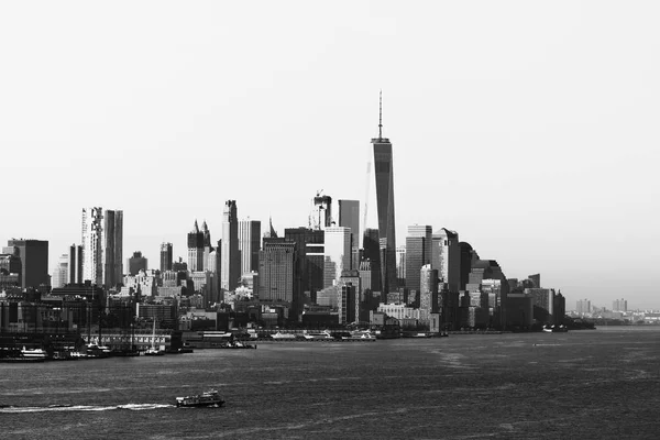 Skyline van New York City, wolkenkrabbers, centrum, Verenigde Staten — Stockfoto