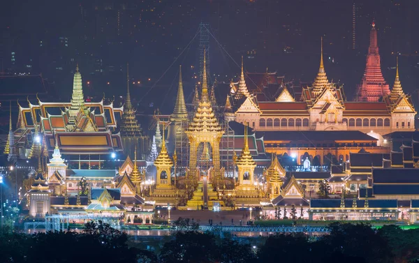 Royal Cremation Udstilling af Hans Majestæt Kong Bhumibol Adulyade - Stock-foto