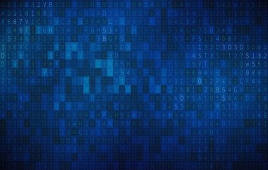 Dijital soyut teknolojik altyapı, İngilizce alfabe ve nu