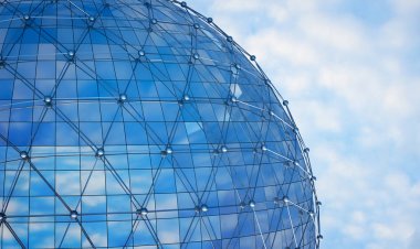 Mimari cephe tasarımı yansıması ile