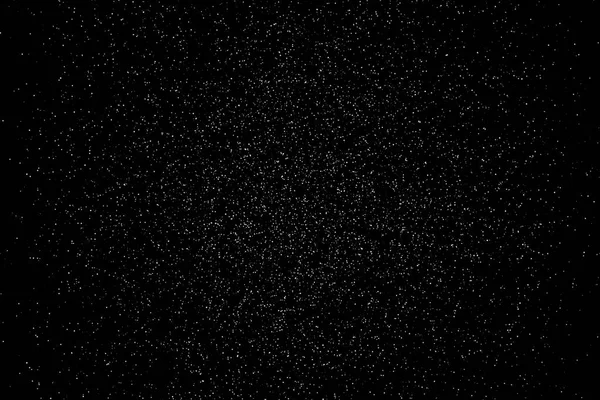 Pó em queda glitter confetti. Explosão em fundo preto — Fotografia de Stock