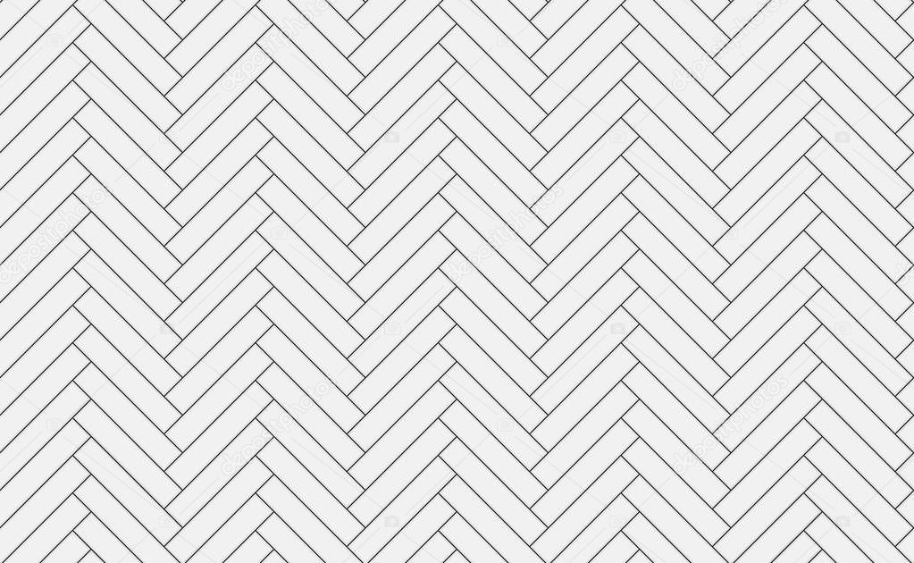White timber wood slats pattern. seamless background, 3d