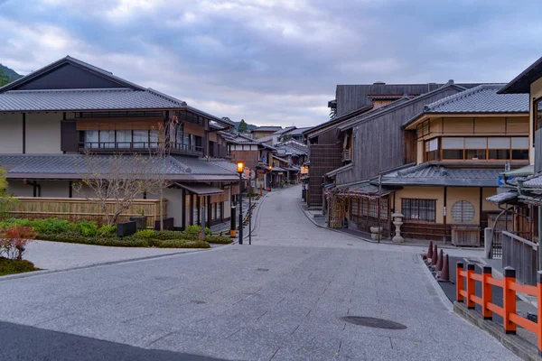Old town with Japanese houses in travel holidays vacation trip o