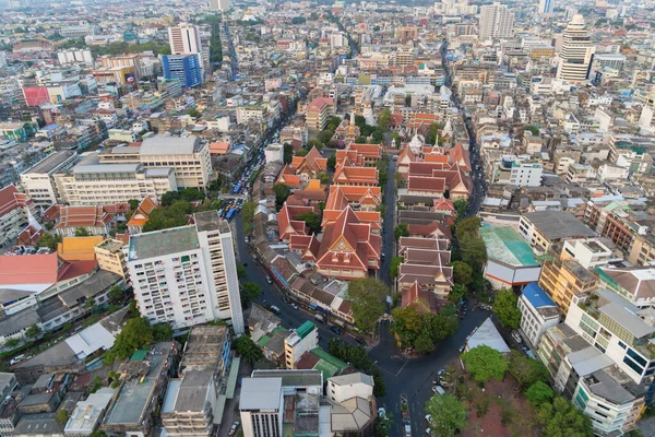 Tayland Başkenti Bangkok Taki Rattanakosin Adası Ndaki Yerleşim Binalarının Geleneksel — Stok fotoğraf