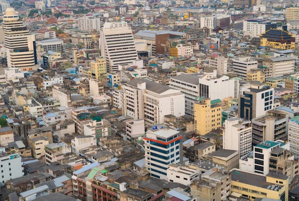 Tayland Başkenti Bangkok Taki Rattanakosin Adası Ndaki Yerleşim Binalarının Geleneksel — Stok fotoğraf