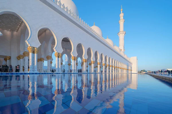 Sheikh Zayed Grand Mosque Center Abu Dhabi Die Größte Moschee — Stockfoto