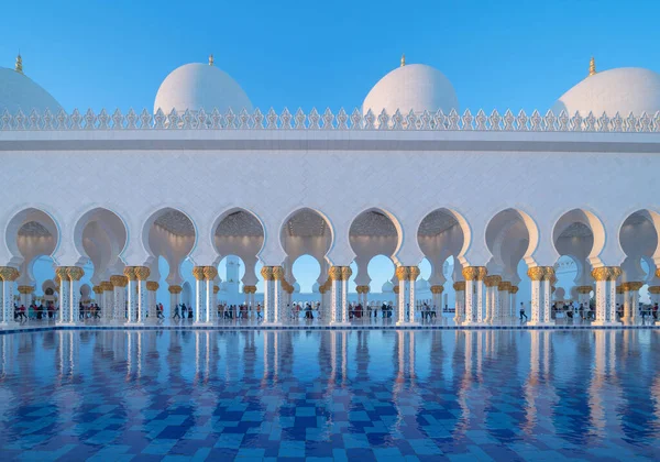 Sheikh Zayed Grand Mosque Center Abu Dhabi Die Größte Moschee — Stockfoto