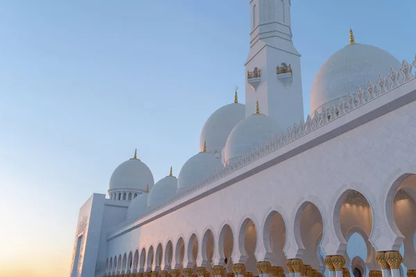 Sheikh Zayed Grand Mosque Center Abu Dhabi Die Größte Moschee — Stockfoto