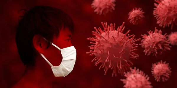 Chińczycy Walczą Corona Virus2019 Ncov Lub Covid Epidemia Azjatyckiej Grypy — Zdjęcie stockowe