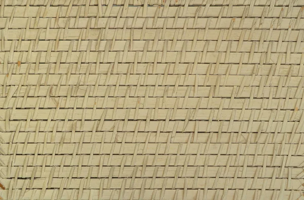 Tradicional Tecido Madeira Rattan Padrão Natureza Textura Para Material Mobiliário — Fotografia de Stock
