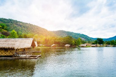 manzara orman nehir görünümü 