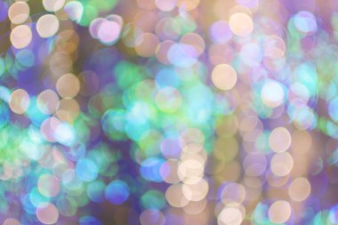 bokeh renkli arka plan 