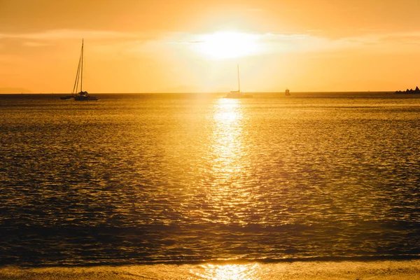 Blick auf den Sonnenuntergang — Stockfoto