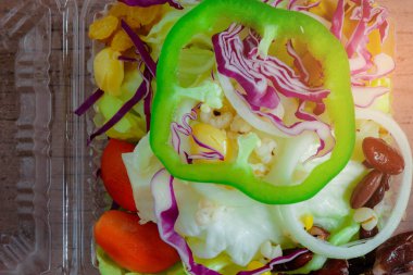 Salata plastik kutu