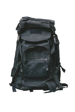 sırt çantası renk siyah izole