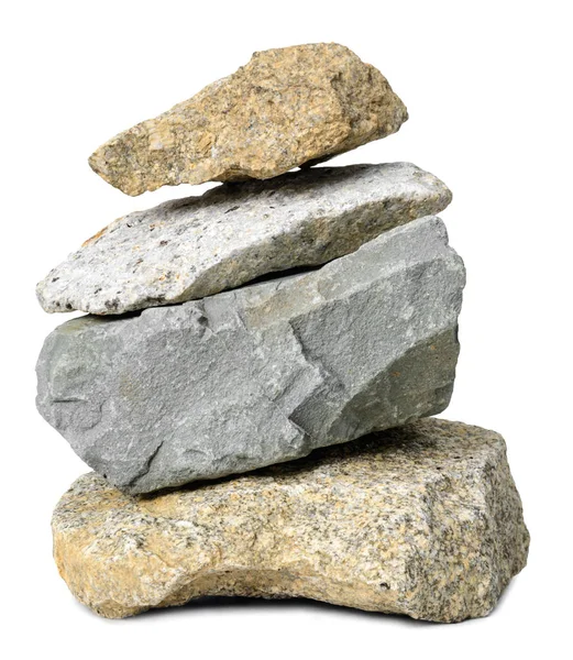 Rock stone mountain isolated — Stock Photo, Image