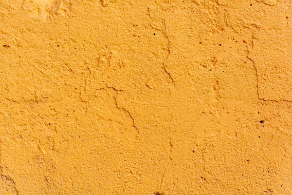 Cerca de grieta de pared naranja — Foto de Stock