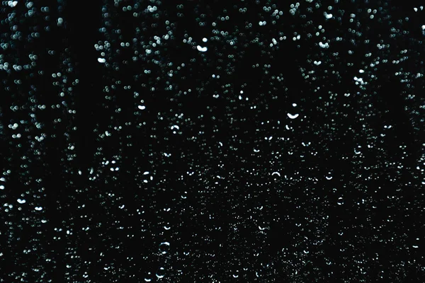 Verschwommenes Tröpfchen Bokeh und Regen — Stockfoto