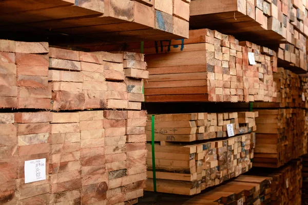 Wood factory stock and lumber board