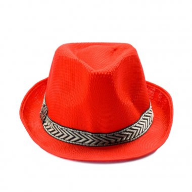 İzole kırmızı şapka 