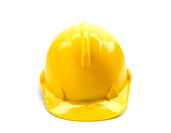 Yellow helmet isolate — Stock Photo, Image