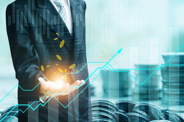 Concepto de financiación e inversión — Foto de Stock