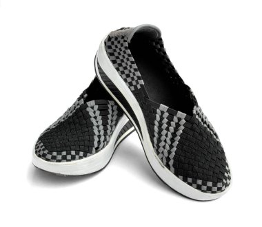 siyah ayakkabı izole 