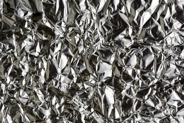 silver foil screwed texture