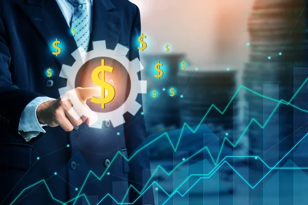 Concepto de financiación e inversión — Foto de Stock