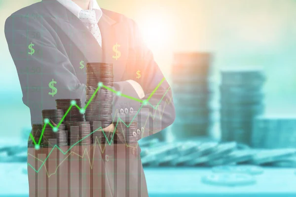 Concepto de financiación e inversión — Foto de Stock