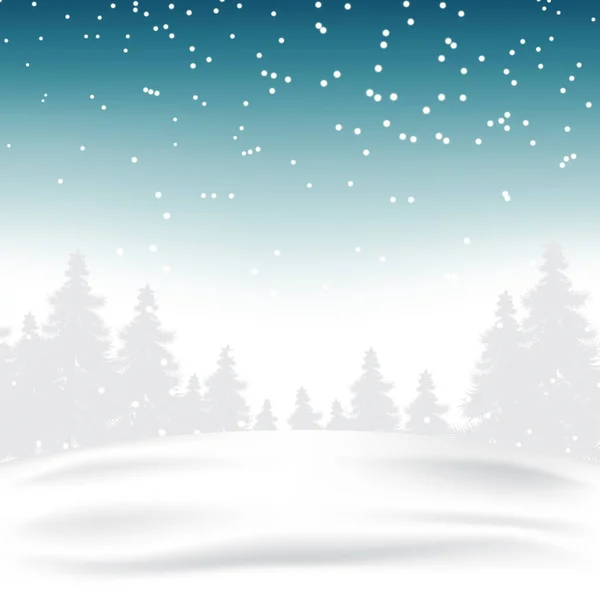 Зимний сезон Рождества — стоковый вектор